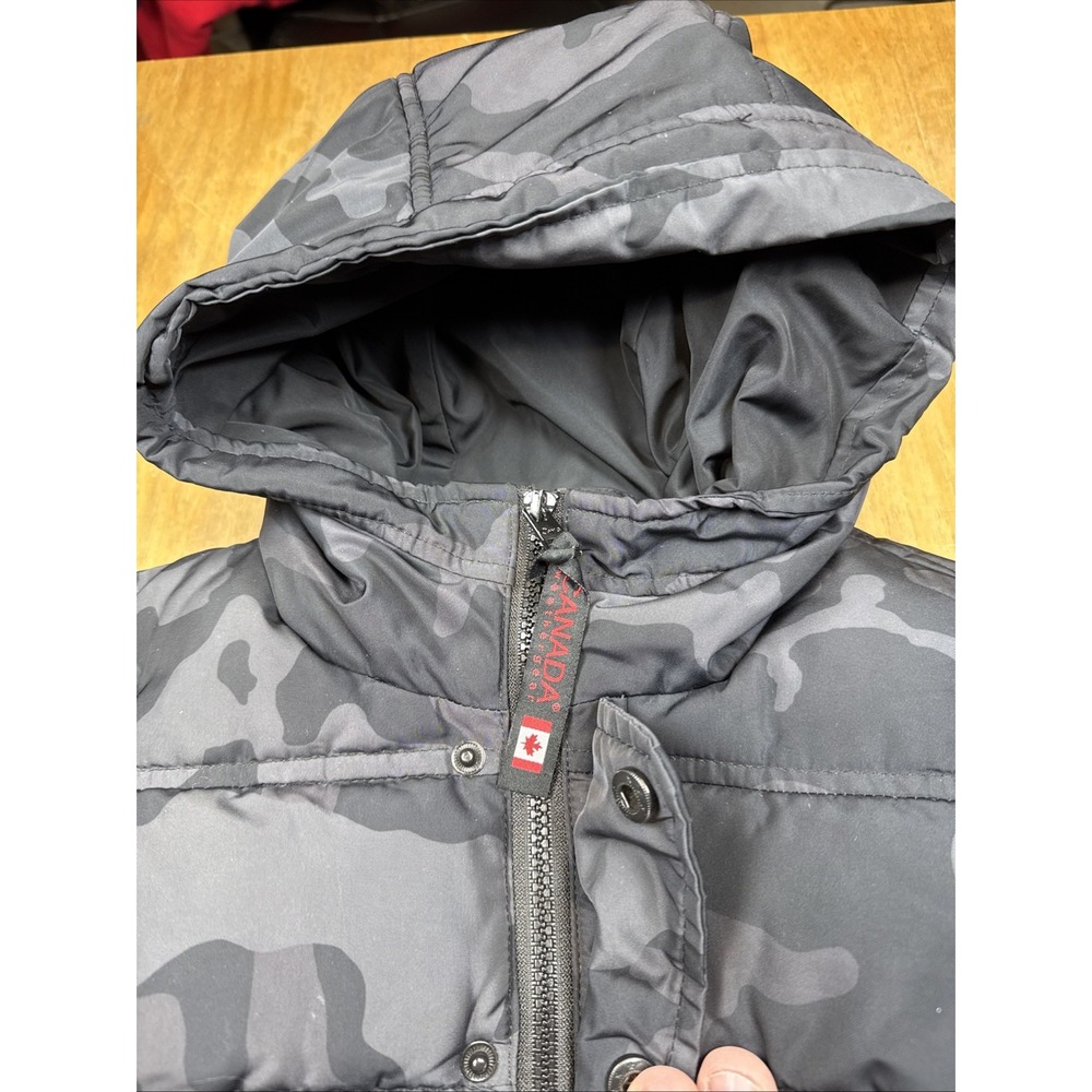 Canada Weather Gear Jacket Boys Size 5/6 Warm Winter Coat Cargo Pockets Hood - Picture 3 of 16